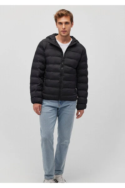 MAVİ Hooded Black Puffer 0110295 - 7