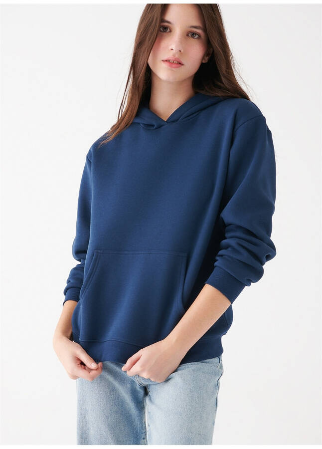 Mavi Lacivert Kadın Sweatshirt - 8