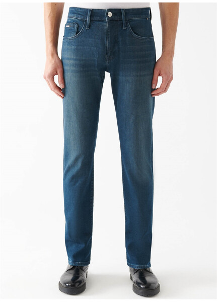 Mavi MARCUS Normal Bel Slim Straight Fit Erkek Denim Pantolon M0035182405 - 14