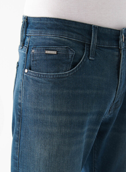 Mavi MARCUS Normal Bel Slim Straight Fit Erkek Denim Pantolon M0035182405 - 4