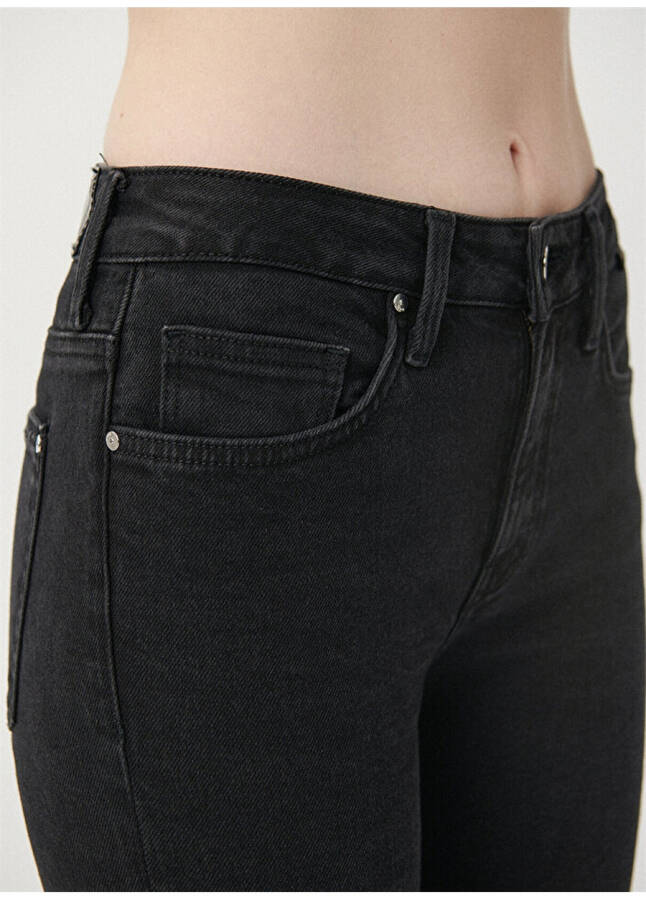 Mavi MARIA Yüksek Bel Bootcut Paça Flare Koyu Gri Kadın Denim Pantolon M101225-80998 - 25