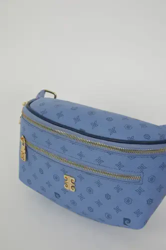 Mavi Monogram Kadın Bel Çantası 05PO22Y1542-Mavi Monogram - 4