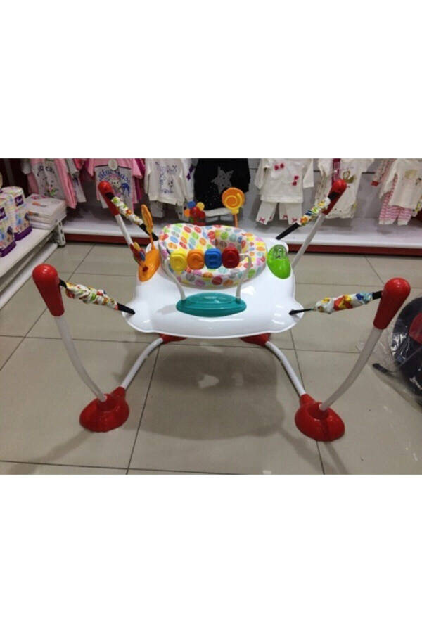 Öykü Bebek Dünyası Mavi Oyuncaklı Zıpzıp Hoppala-mavi - 8