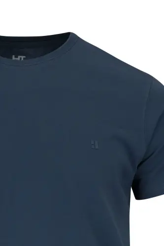 Mavi Regular Fit Bisiklet Yaka 100 Pamuk Tişört - Indigo-01 - 3