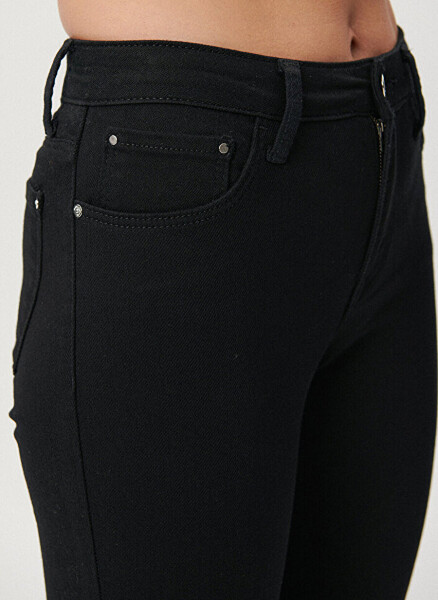 Mavi TESS Double Black Skinny Fit Siyah Kadın Denim Pantolon M100328-35252 - 13