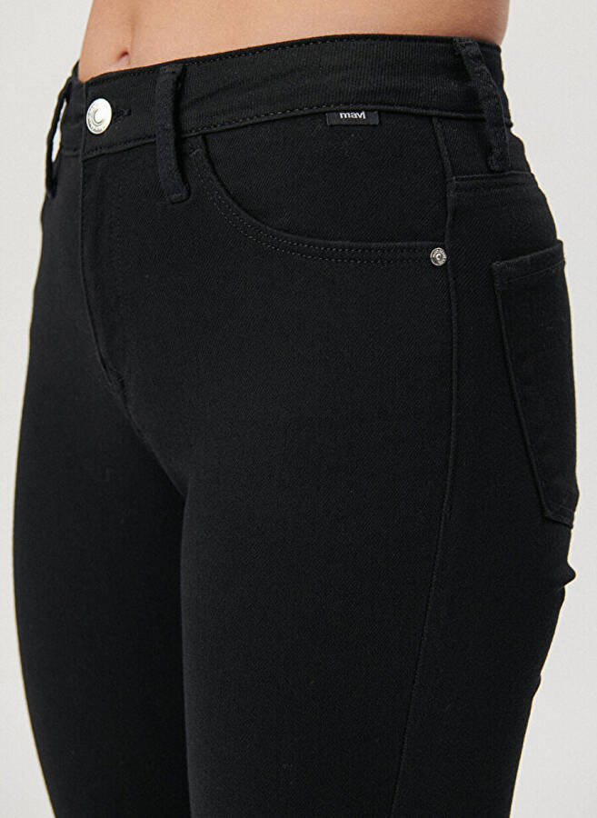 Mavi TESS Double Black Skinny Fit Siyah Kadın Denim Pantolon M100328-35252 - 14