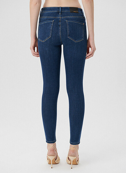 Mavi TESS Indigo GOLD PREM Normal Bel Ankle Paça Skinny Fit Kadın Denim Pantolon M100328-82232 - 4