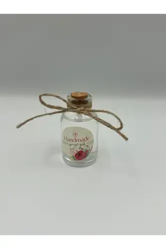 Mavlid Haj Sovg'a yaltiroq alangali sharf Yosin ko'zi Tesbih shisha idish qo'l ishi atirgul suvi to'r xalta - 1