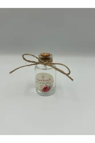 Mavlid Haj Sovg'a yaltiroq alangali sharf Yosin ko'zi Tesbih shisha idish qo'l ishi atirgul suvi to'r xalta - 1