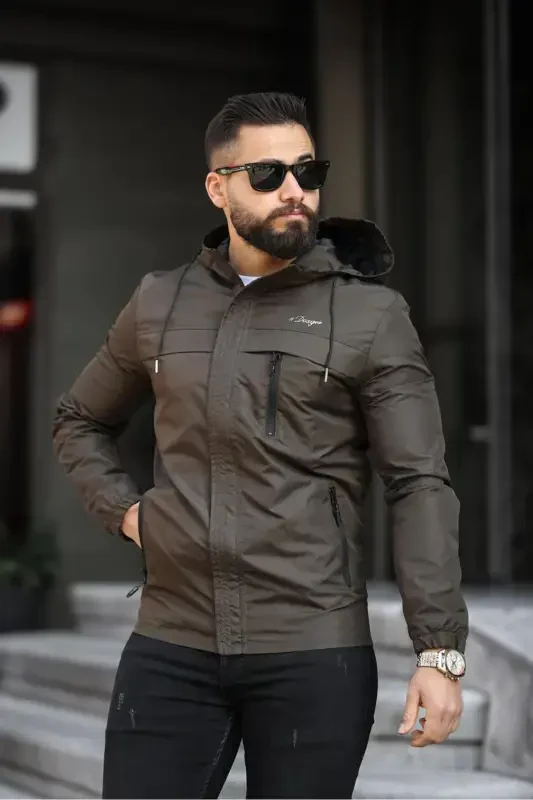 Mavsumiy Ko'ylagi Erkaklar-Haki - 2