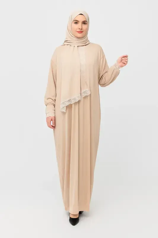 Mavsumiy o'z-o'zidan boshliq kiyimli ayollar ibodat kiyimi, terlatmaydigan ibodat kiyimi - 3