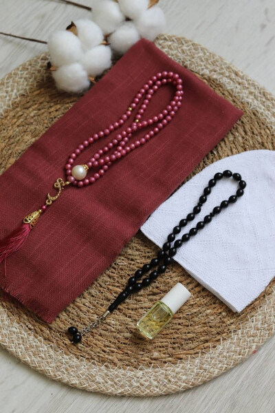 Mawlid Concept Gift Set of 10 E804 Maroon - 3