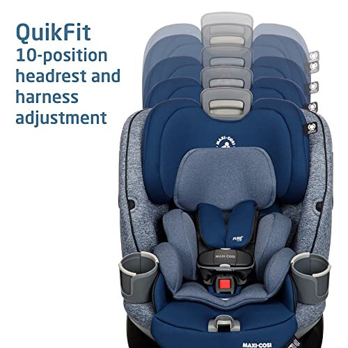 Maxi-Cosi Emme 360 Rotating All-in-One Convertible Car Seat, Navy Wonder & Emme 360 All-in-One Convertible Car Seat, 360° FlexiSpin Rotational Seat - 3