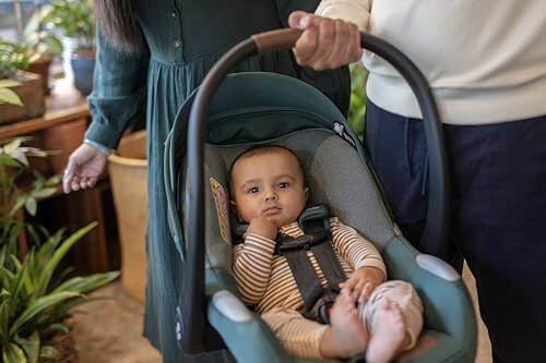 Maxi-Cosi Mico™ Luxe+ Chaqaloq o‘rindig‘i: Poydevorli chaqaloq o‘rindig‘i va ko‘p qirrali chaqaloq tashish o‘rindig‘i funksionalligi, Essential yashil - 6