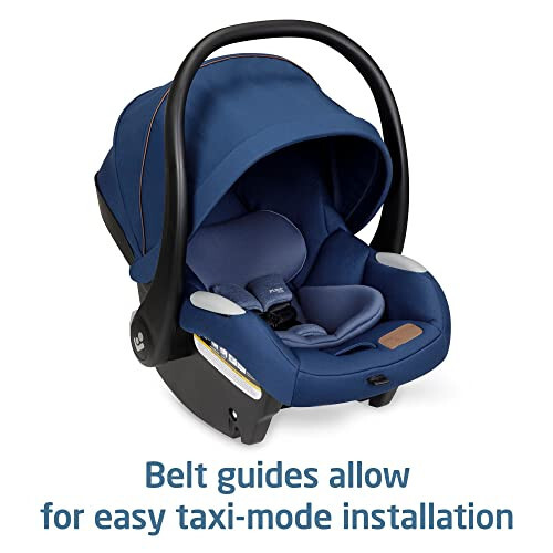 Maxi-Cosi Mico Luxe Infant Car Seat with Base, Rear Facing Car Seat For Babies, Baby Carseat 4-30 lbs, Baby Car Seats, Infant Car Seats, New Hope Navy - 2