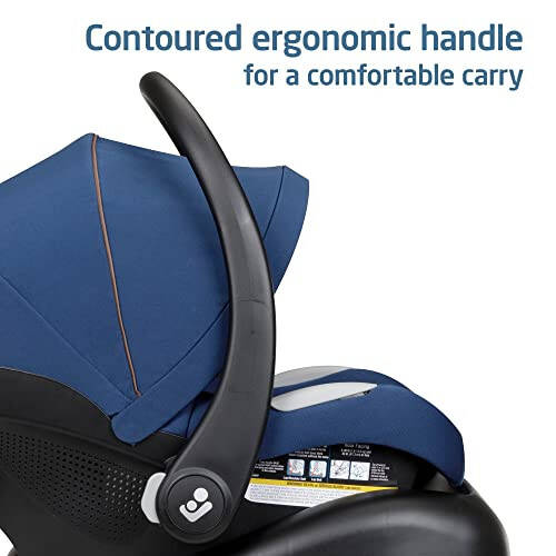 Maxi-Cosi Mico Luxe Infant Car Seat with Base, Rear Facing Car Seat For Babies, Baby Carseat 4-30 lbs, Baby Car Seats, Infant Car Seats, New Hope Navy - 6