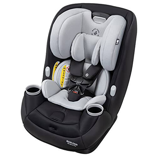 Maxi-Cosi Pria All-in-One Convertible Car Seat, Rear Facing Car Seat for Infants from 4-40 lbs, Forward Facing Car Seat up to 100 lbs in Booster Seat Mode, After Dark - 1