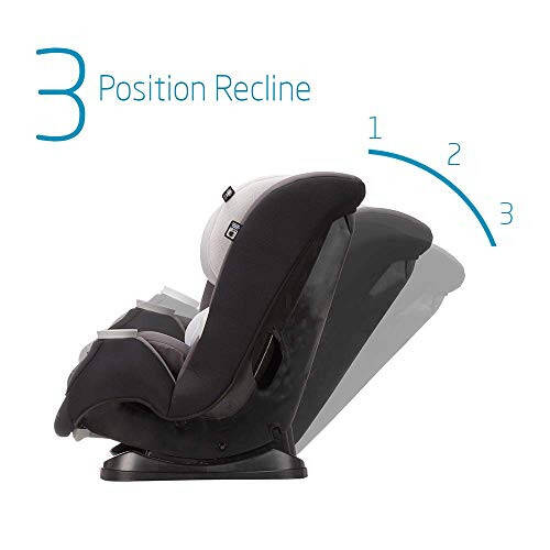 Maxi-Cosi Pria All-in-One Convertible Car Seat, rear-facing, from 4-40 pounds: forward-facing to 65 pounds: and up to 100 pounds in booster mode, Blackened Pearl - 5