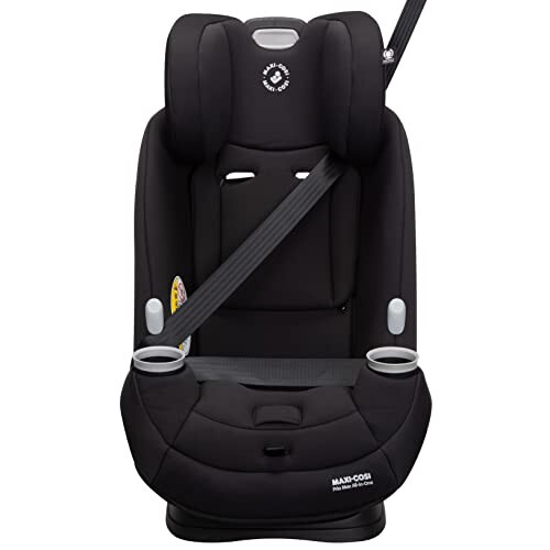 Maxi-Cosi Pria Max All-in-One Convertible Car Seat, Rear Facing Car Seat (4-40 lbs), Forward Facing Car Seat (22-65 lbs), High Back Booster Seat (40-100 lbs), Pure COSI, Essential Black - 6