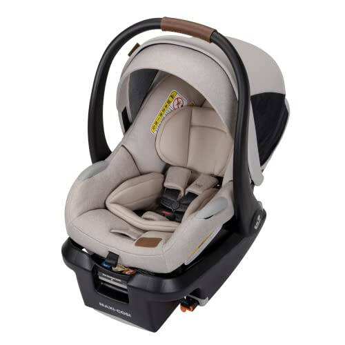 Maxi-Cosi's Mico™ Luxe+ Baby Car Seat: Infant Car Seat with Base and Versatile Baby Carrier Seat Functionality, Desert Wonder - 1