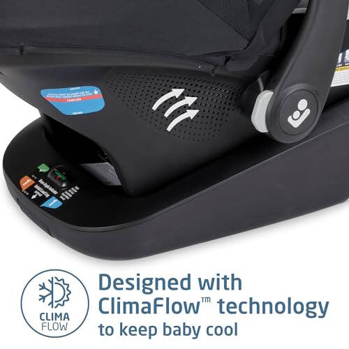 Maxi-Cosi's Mico™ Luxe+ Baby Car Seat: Infant Car Seat with Base and Versatile Baby Carrier Seat Functionality, Essential Black - 2