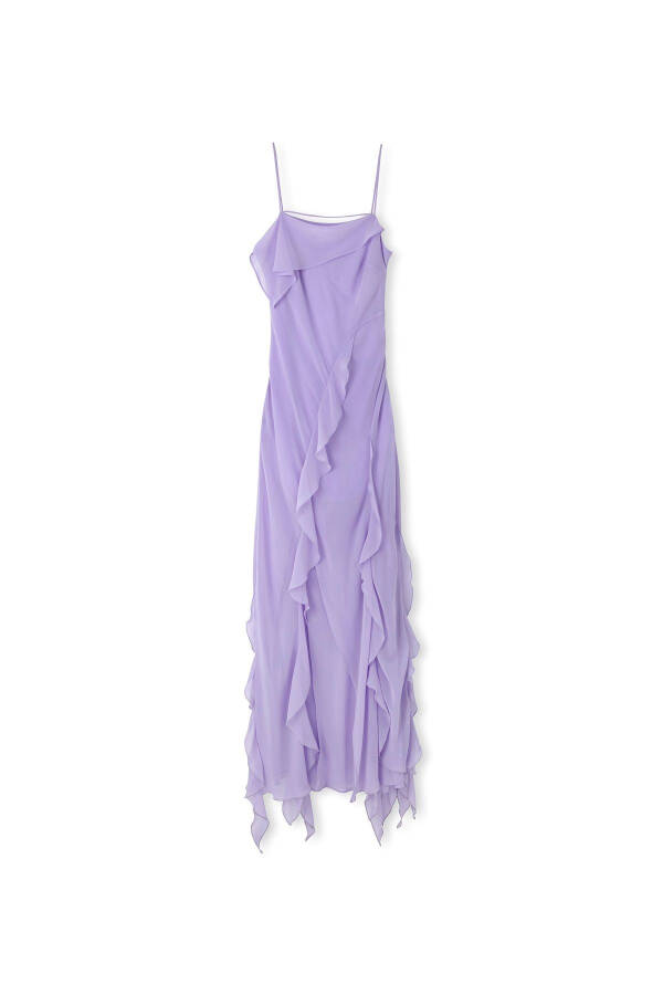 Maxi dress with ruffles - 3