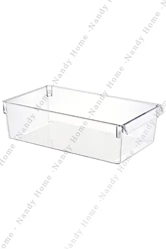 Maxi Tall Clear Refrigerator & Cabinet Organizer 3 Pack - 3