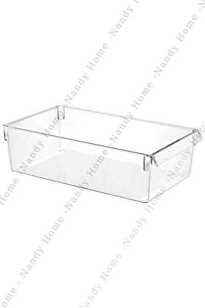 Maxi Tall Clear Refrigerator & Cabinet Organizer 3 Pack - 3