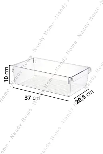 Maxi Tall Clear Холодильник и шкаф Организатор 3 шт - 5