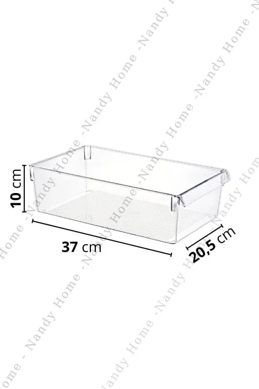 Maxi Tall Clear Холодильник и шкаф Организатор 3 шт - 5