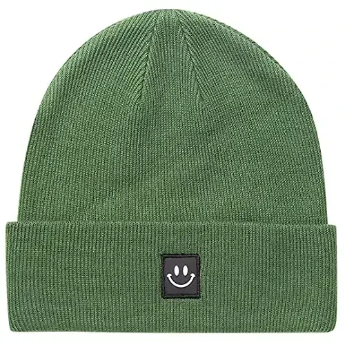 MaxNova Knit Beanie Hat Erkaklar/Ayollar uchun Kulgi Yuzli - MAXNOVA