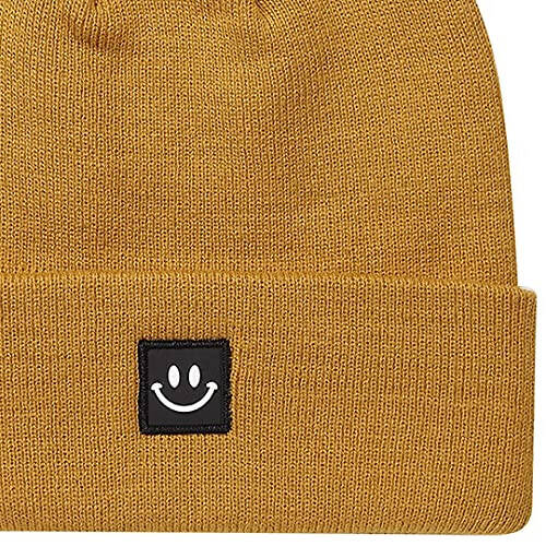 MaxNova Knit Beanie Hat with Smile Face for Men/Women - 3