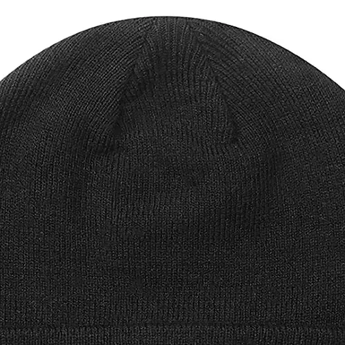 MaxNova Knit Beanie Hat with Smile Face for Men/Women - 3