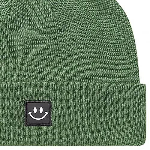 MaxNova Knit Beanie Hat with Smile Face for Men/Women - MAXNOVA (1)