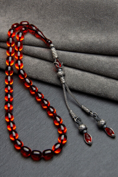 Maxsus dizayn Tasbih, sifatli Tasbih, olovli Qahrabo Tasbih - OTTOTESBİH