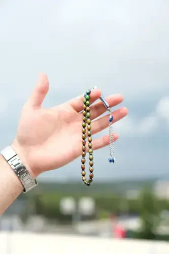 Maxsus yozuvli, maxsus qutili his toshli tasbeh Otalar kuni uchun erkaklar sovg'asi sertifikatlangan shaxsiy ismli-his toshi - 5