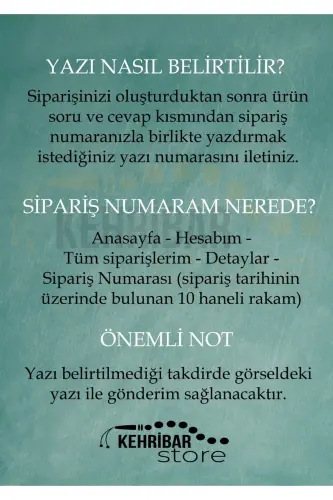 Maxsus yozuvli, maxsus qutili Narçil tasbeh, usta imzosi bilan, sertifikatlangan erkaklar uchun sovg'a, shaxsiy ismli-kapsul narçil - 3