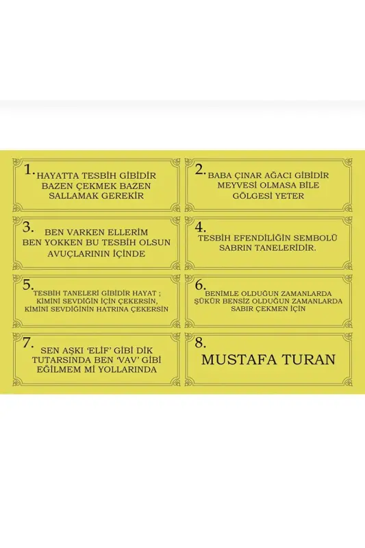 Maxsus yozuvli, maxsus qutili Narçil tasbeh, usta imzosi bilan, sertifikatlangan erkaklar uchun sovg'a, shaxsiy ismli-kapsul narçil - 4