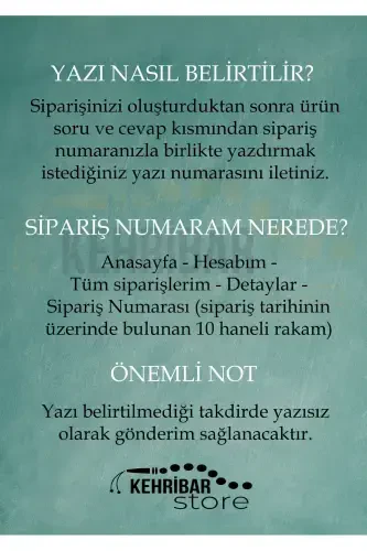 Maxsus yozuvli, maxsus qutili tilla zarrali tasbeh erkak uchun sovg'a sertifikatlangan shaxsiy ismli - och to'q sariq - 3