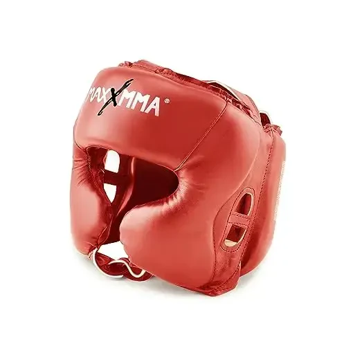 MaxxMMA Headgear L/XL Boxing MMA Training Kickboxing Sparring Karate Taekwondo - 2
