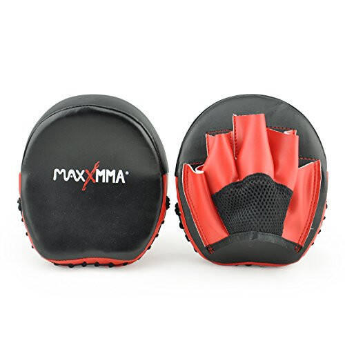 MaxxMMA Mikro Fokus Punch Mitts - Boks MMA Mashg'ulot Fitness Kikboks Muay Tay - 1