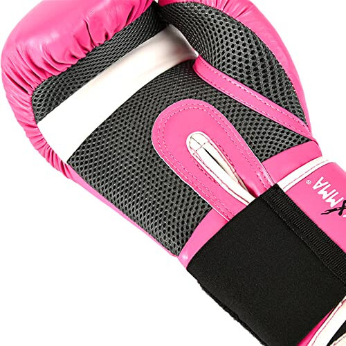 MaxxMMA Pro Style Boxing Gloves for Men & Women, Training Heavy Bag Workout Mitts Muay Thai Sparring Kickboxing Punching Bagwork Fight Gloves - 8