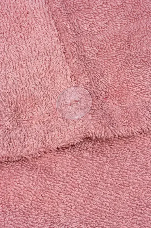 | Mayda | Extra Soft 100% Cotton Hair Bonnet & Women's Bathrobe Set-Rosewater - 4