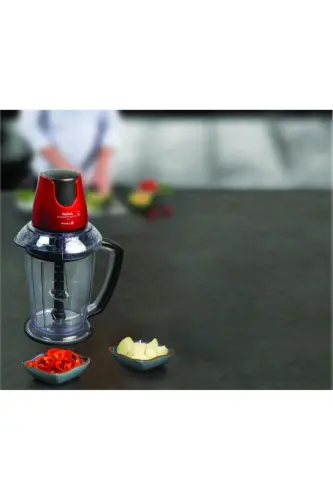 MB4705 MasterChop Powelix Maxi 4 Blade Food Processor and Chopper 500 W Red - 5