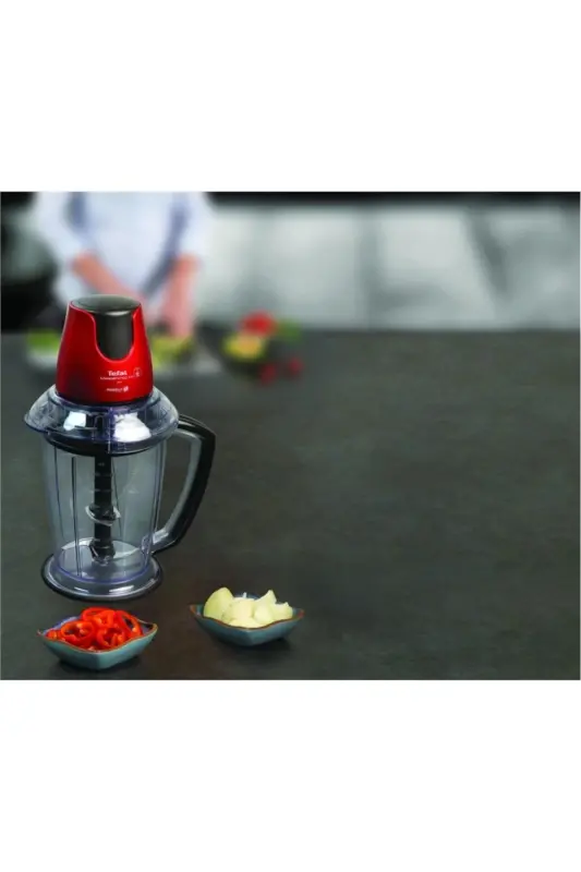 MB4705 MasterChop Powelix Maxi 4 Blade Food Processor and Chopper 500 W Red - 5