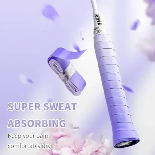 MBFISH Tennis Racket Grip Tape 3 Pack, Racket Grips Soft Racquet Overgrips for Tennis, Pickleball and Badminton - Anti-Slip and Absorbent Tennis Grip Tape Set - 5