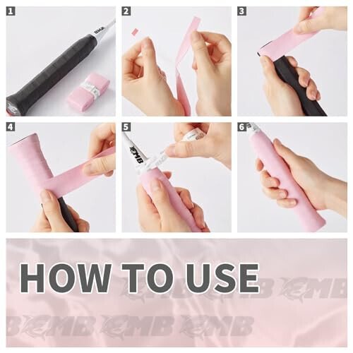 MBFISH Tennis Racket Grip Tape 3 Pack, Racket Grips Soft Racquet Overgrips for Tennis, Pickleball and Badminton - Anti-Slip and Absorbent Tennis Grip Tape Set - 8