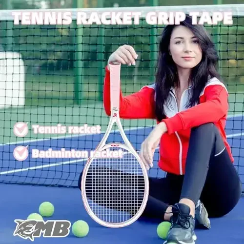MBFISH Tennis Racket Grip Tape 3 Pack, Racket Grips Soft Racquet Overgrips for Tennis, Pickleball and Badminton - Anti-Slip and Absorbent Tennis Grip Tape Set - 5