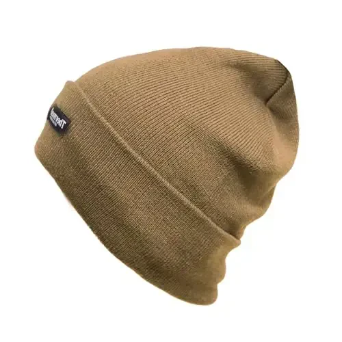 McGuire Gear Термоизолированная шапка, водостойкая шапка-бини с утеплителем 40 грамм, легкая теплая зимняя шапка - 2