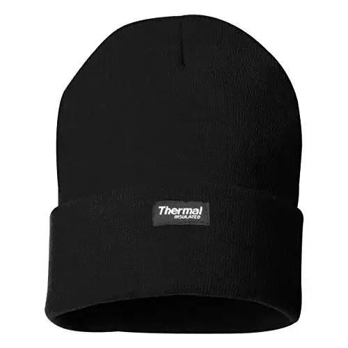 McGuire Gear Thermal Insulated Beanie, 40 gramm izolatsiyali suvga chidamli qishki shapka, yengil issiq qishki shapka 